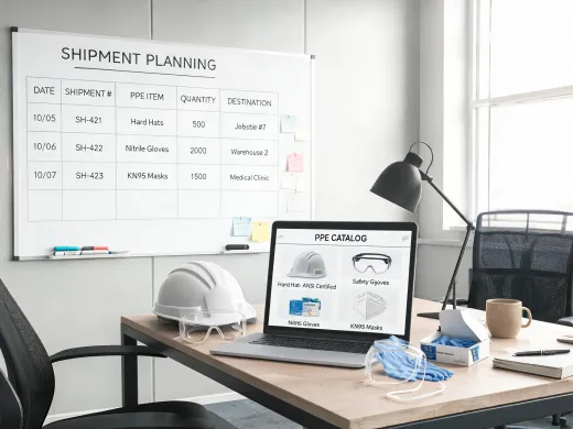 Distributor support workspace