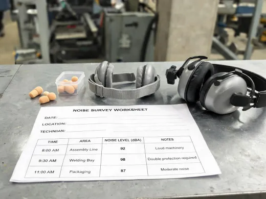 Ear plugs and ear muffs